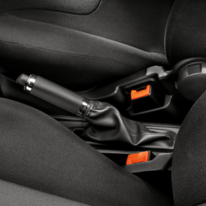 Črni vinilni pokrov ročaja ročne zavore